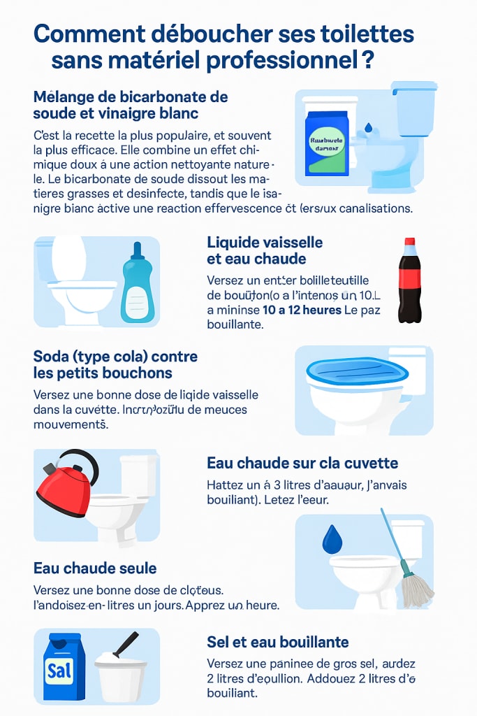 Astuces maison : comment déboucher ses toilettes efficacement ? 2 déboucher ses wc